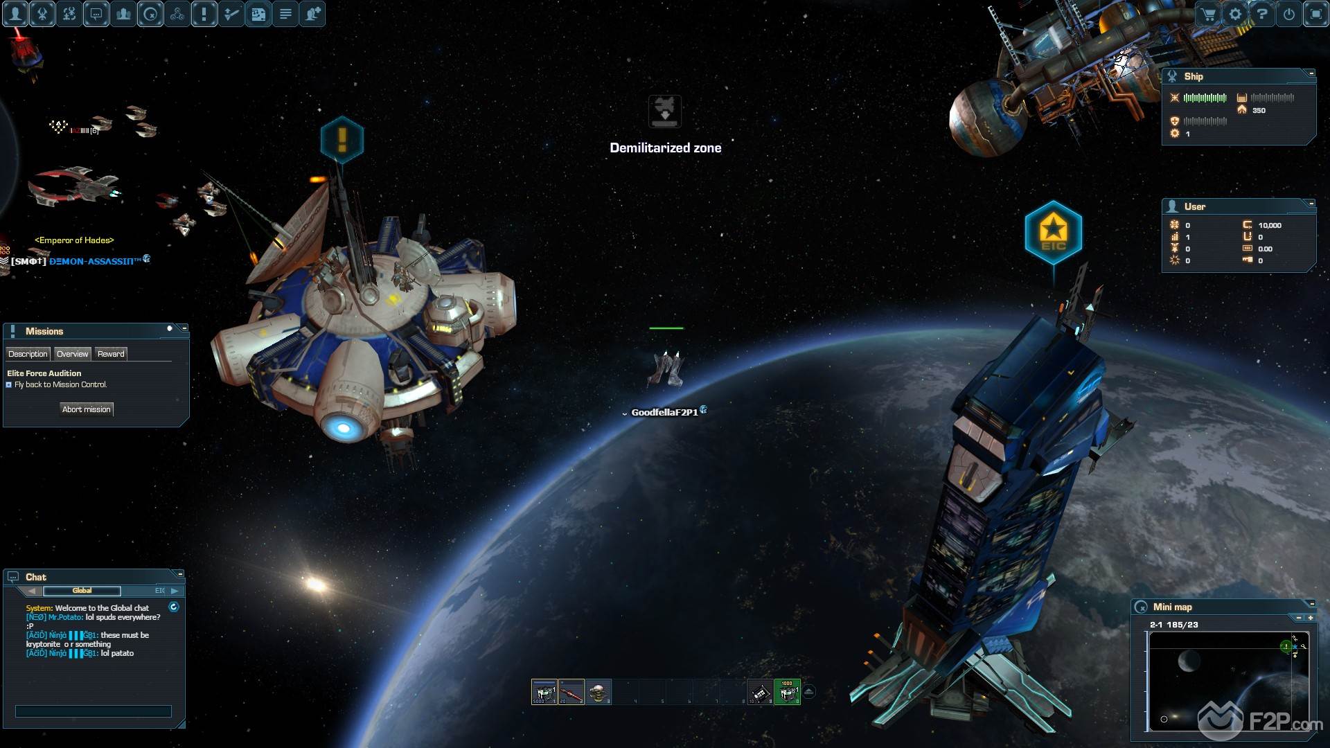 First Impressions On Darkorbit Reloaded Free To Play Space Mmo