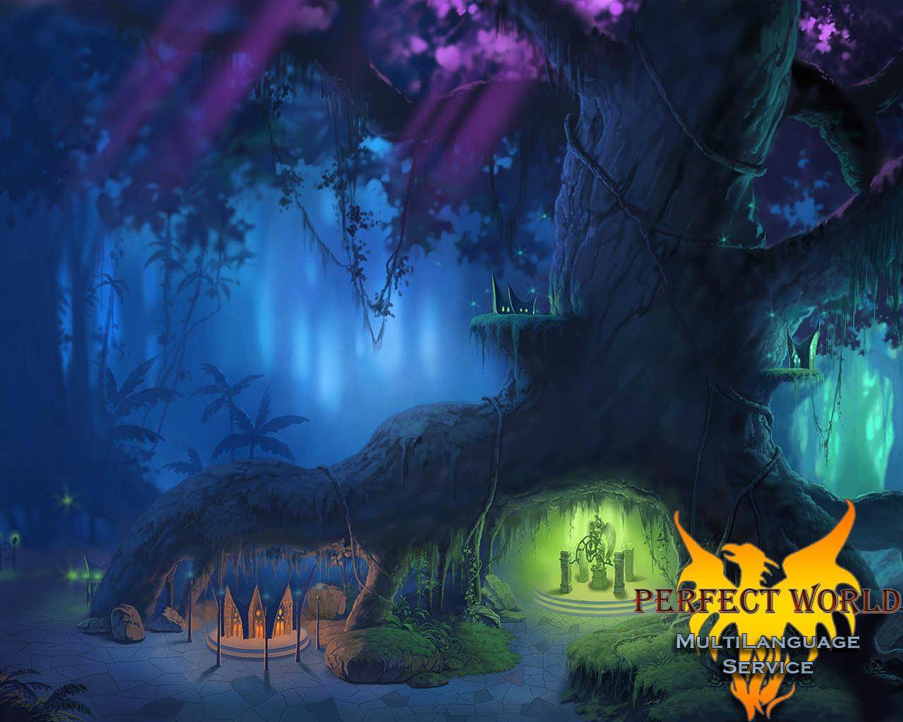 Perfect World International Rising Tide, perfect world, forest, games,  fantasy, HD wallpaper