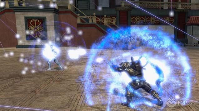 DCUO Warp Barrage