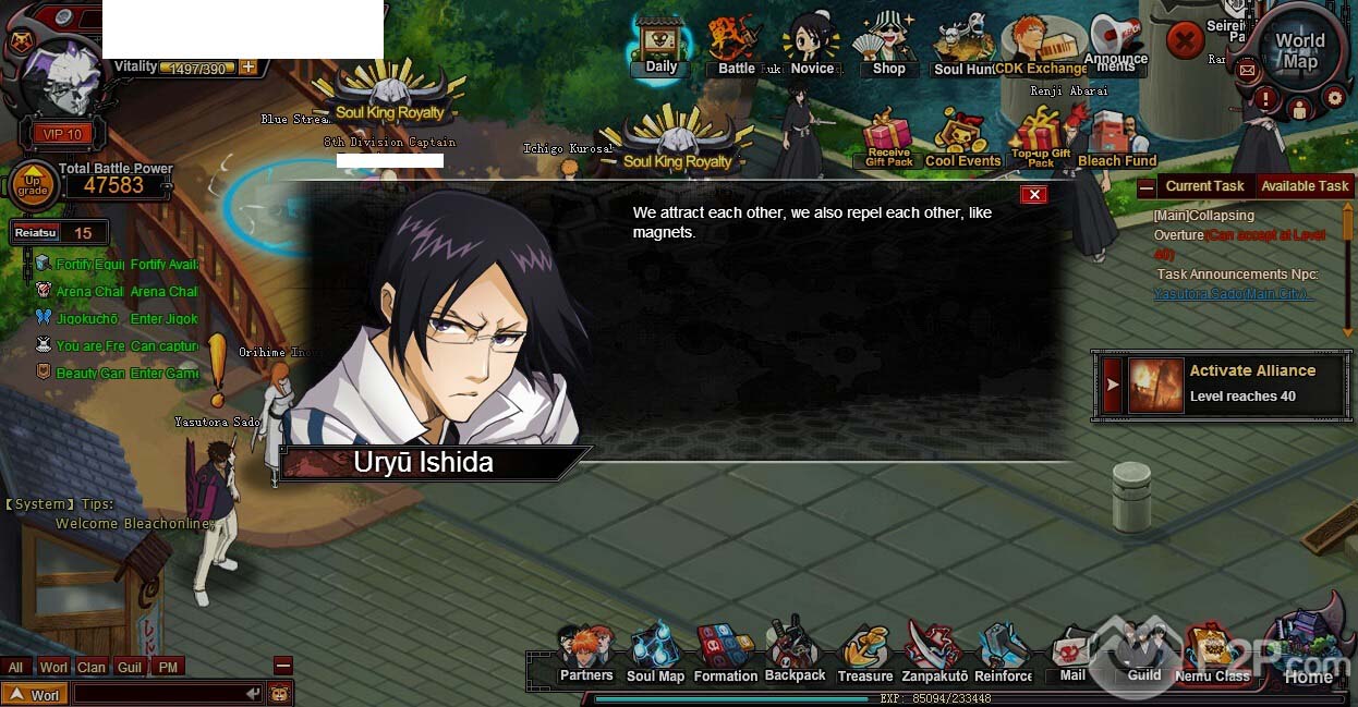 Bleach Online Free2Play - Bleach Online F2P Game, Bleach Online