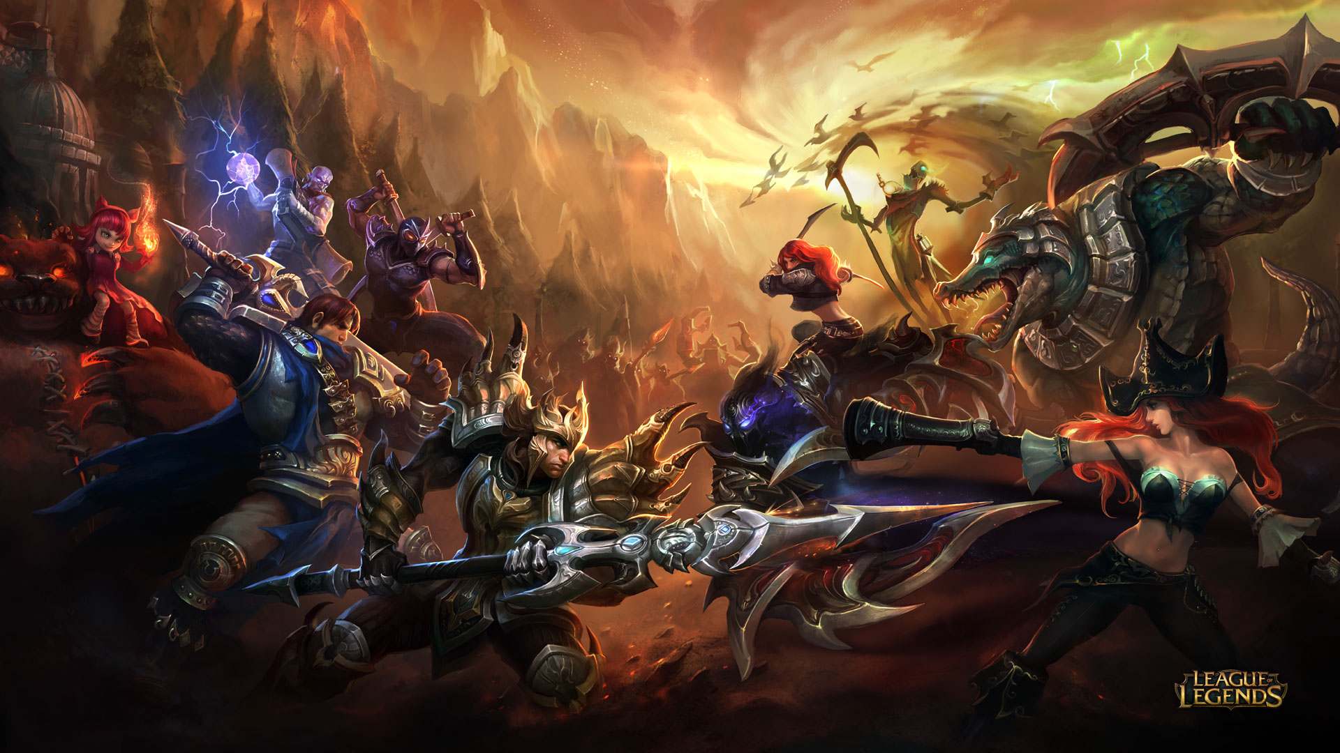 League of Legends Wallpapers from Riot Games Free to Play MOBA