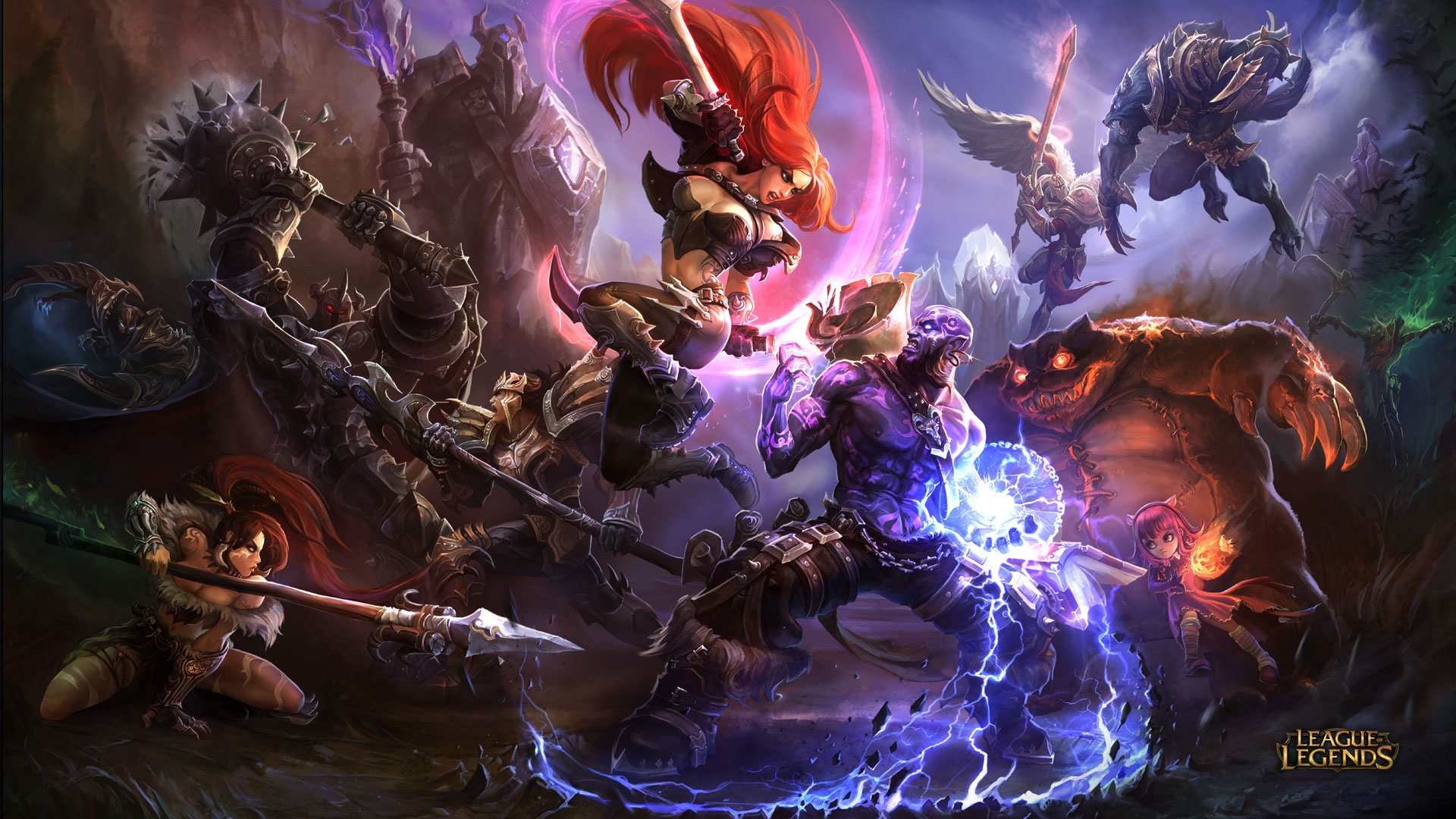 League of Legends Wallpapers from Riot Games Free to Play MOBA