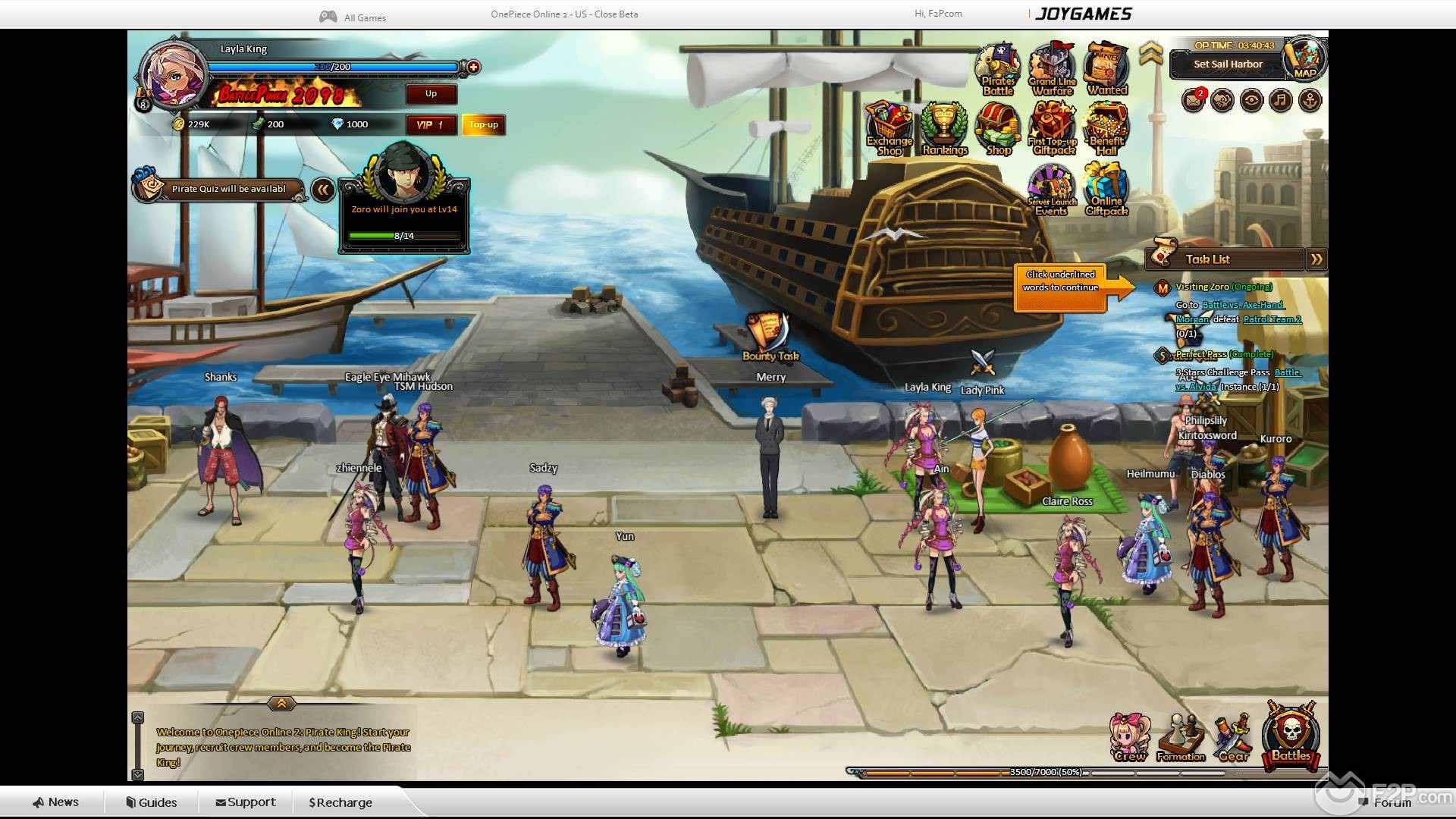 One Piece Online 2: Pirate King Screenshots