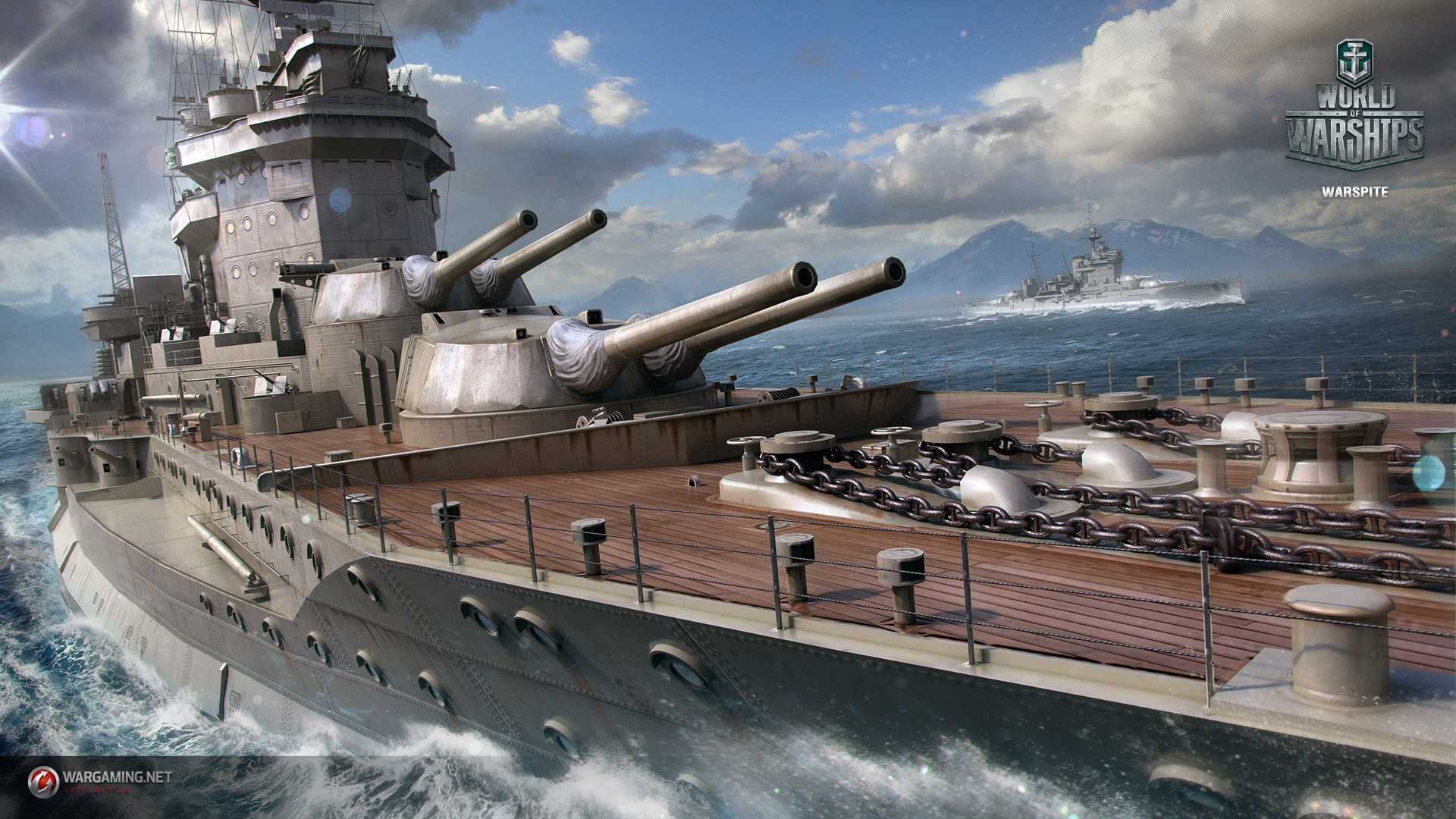 World of Warships Bismarck Wallpaper