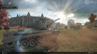 World of Tanks Play Station 4 launch screenshots F2P2