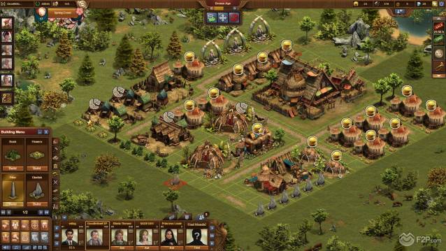 Forge of Empires Cross-platform MMO RTS Free to Play Game