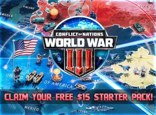 Conflict of Nations World War 3 Free Pack New Users