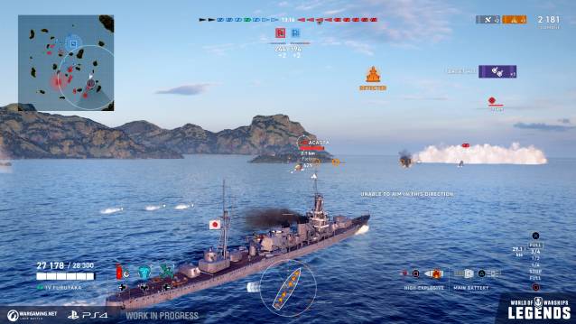 WoWSL Screenshots Action PS4 UI 01 - World of Warships: Legends Early Access on Consoles