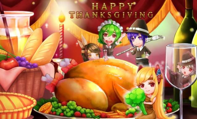 Grand Fantasia Lovely Dungeons for Thanksgiving