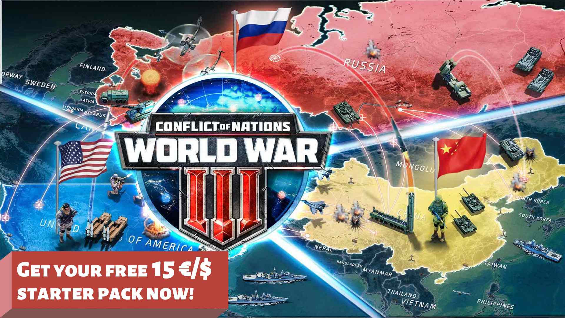 Conflict of Nations WWIII Starter Pack here on F2P.com