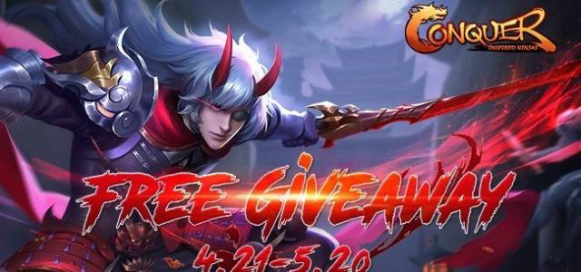 Conquer Online Inspired Ninja Giveaway here on F2P.com
