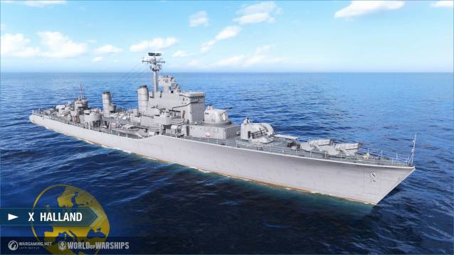 World of WarShips screenshots X Halland