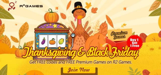 R2Games Thanksgiving Event