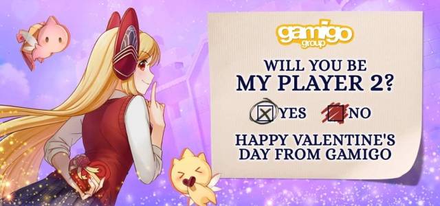 Gamigo celebrates Valentine’s Day
