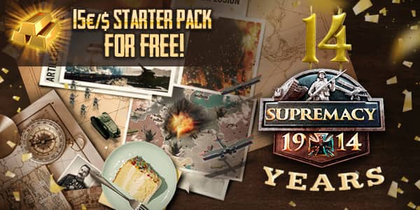 Supremacy 1914 14th Anniversary Starter Pack
