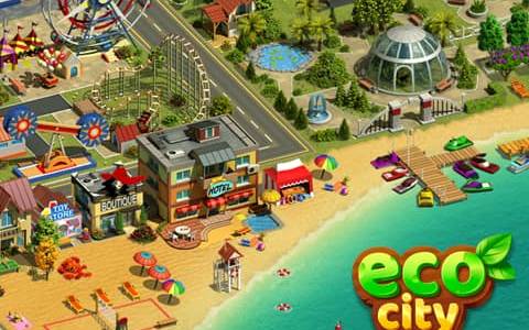Eco City is a City building and farming game