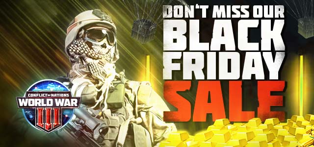 Conflict of Nations Black Friday New Players