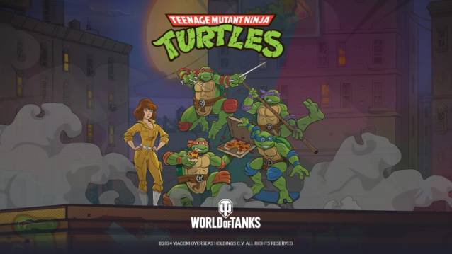 Mutant Ninja Turtles Join World of Tanks