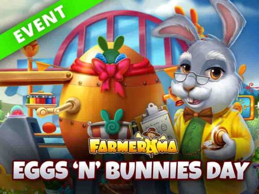 Farmerama Eggs ‘n’ Bunnies Day